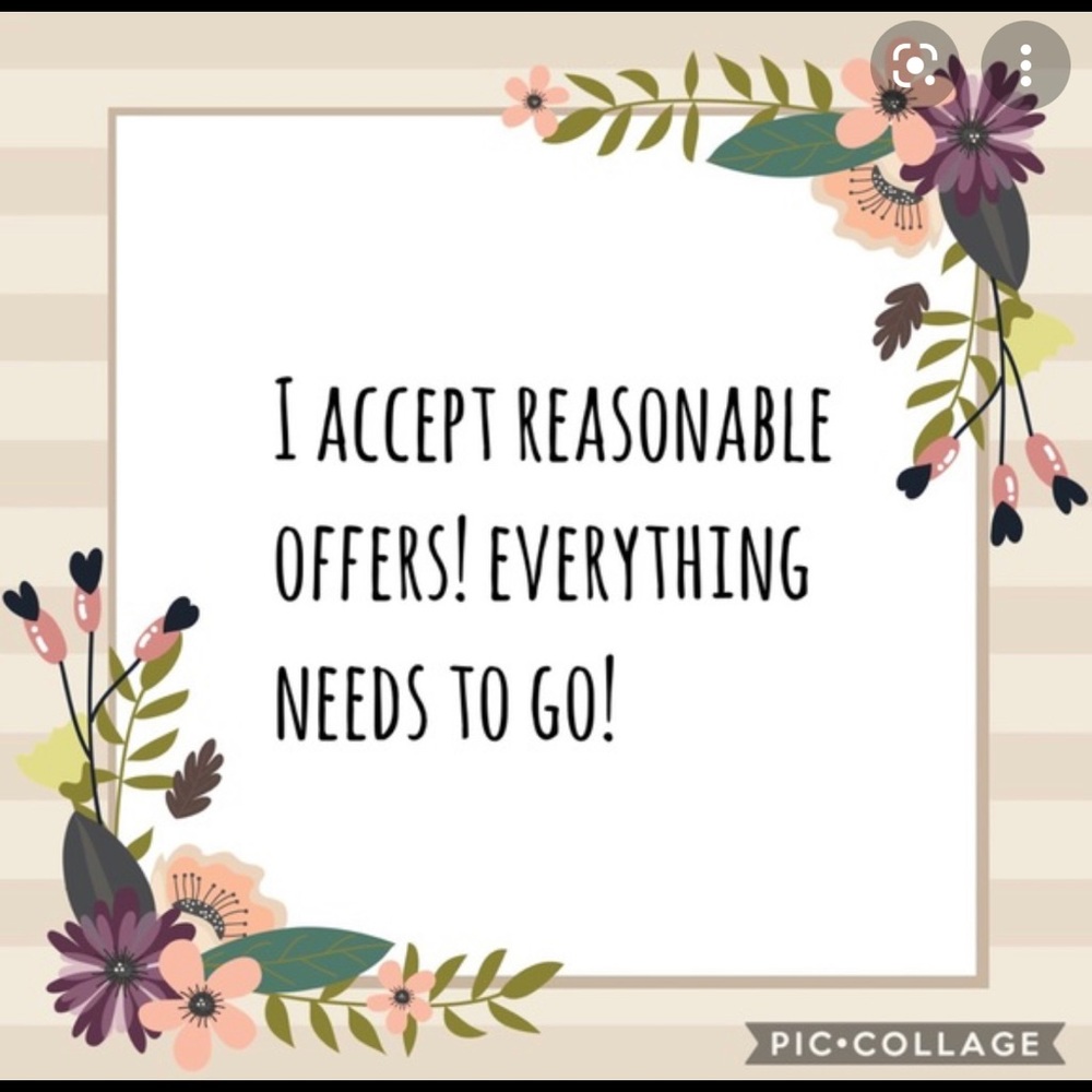 All reasonable offers accepted., CLEAN OUT MY CLOSET 🙂💕✨